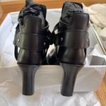 Burberry  Women’s Stirrup leather ankle boots In Black Size 37.5 Photo 6