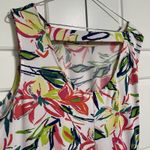 JBS Floral Sleeveless Dress Colorful Print Casual Summer Sun Dress Size XL Photo 7