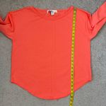 Free People  Beach Long Sleeve Top Coral S Photo 5