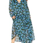 City Chic Blue Bunch Floral Long Sleeve Maxi Dress Size 22 New w/ Tag MSRP $139 Photo 2