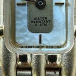 Belair Diamond Rare Luxury Gold Ladies Watch Pearl Dial Gold Bracelet Case Photo 7