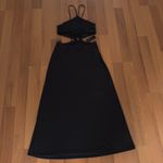 Gianni Bini Black Cutout Maxi Dress, XL, Halter Dress, New with Tags Photo 4