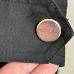Ralph Lauren Lauren  Womens Size Petite M Black Utility Jacket Toggle Button Zip Photo 6