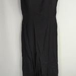Vintage Delaru‎ Linda Bernell Women's Sequin Halter Neck Maxi Dress Black Size 4 Photo 0