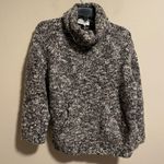 & Other Stories & Other Stories Marled Wool Turtleneck Kangaroo Pocket Sweater- Size Small Photo 0