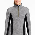 Athleta  SNOWSCAPE HALF‎ ZIP JACKET ATHLETIC SWEATSHIRT, Size Small EUC Quilted Photo 0