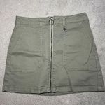 Pull & Bear Army Green Skirt Size Small Photo 0