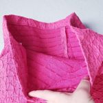 Trina Turk  Pink Textured Ruffle Dress Photo 4