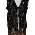 C’est Duo By Casablanca Women’s Kimono Cardigan Medium Sheer Boho Chic Photo 0