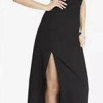 EXPRESS Open Back Dress with Front Slit Photo 0
