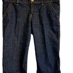 SO  Capri Jeans 9 Juniors Black Cropped Pant Shorts Photo 0