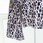 Finn & Grace  Blouse Top V-neck Long Bell Sleeve Career Office Top Medium Photo 7