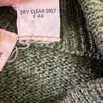 Liz Claiborne  Vintage Green Paisley Sweater Size S Photo 6