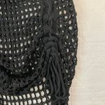 Crochet Cover Up Skirt Black Size M Photo 1