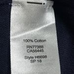 J.Crew  Navy Blue Long Sleeve Pink Flamingo Graphic Knit Sweater Top XS Photo 8