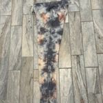 Cloud Chaser  women's XS blue/white tye dye lace up jogger sweatpants Photo 5