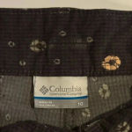 Columbia Geometric Regular Size 10 Shorts for Women Photo 3