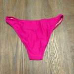 J.Crew Bright Pink 1989 Heritage Bikini Bottom Cheeky Small Vacation High Leg Photo 8