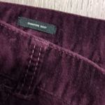 Talbots Plum Velvet Signature Boot Pants Size 6P Photo 3