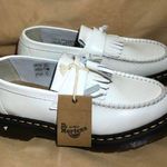 Dr. Martens  Adrian Yellow Stitch Leather Tassel Loafers Photo 7