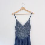 Free People  Arabesque Maxi Dress Gray Photo 7