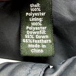 J.Crew  Down Puffer Jacket Snow Winter High Neck Pockets Zip Navy Blue Medium Photo 3