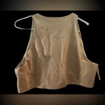 Outdoor Voices  Zoom beige cropped tank with built in bra NWT Photo 2