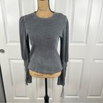 Free People Sz M  NWOT $250 MSRP Tasha Thermal Shirt Photo 6
