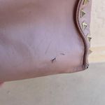 Valentino Garavani Valentino Rockstud peach beige soft smooth leather open shopper tote bag Photo 10