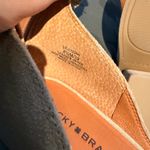 Lucky Brand suede mary Jane pums western coquette coastal shoes Photo 8