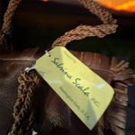 Sabrina Scala Boho Chic Brown Fringe Leather Tote Bag Large Casual Photo 2