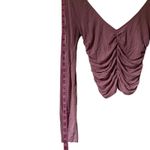 Forever 21  Women’s Long Sleeve Blouse SzS Photo 1