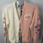 Sanrio  My Melody Two Tone Sweater Cardigan‎ Women’s size M Photo 0