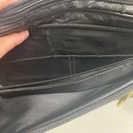 Patch Leather Black Shoulder Bag 10X2X8 Black Photo 6