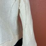 Tribal Cream Blazer with Embroidered Floral Design Size 14 Photo 4