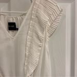 DO+BE  Ivory Gathered V-Neck Dress‎ Photo 3