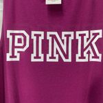 PINK - Victoria's Secret PINK Victoria’s Secret Sleevless High Neck Eggplant Purple Bodysuit Size… Photo 4