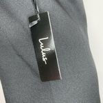 Lulus NWT  X-Small Black Scalloped Halter Dress Photo 5