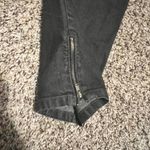 Eileen Fisher Eileen‎ Fisher Cargo Pants Zipper Pockets Black Denim Size 8 Photo 8