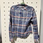 Theory Women’s Plaid Blue and Pink Button Down Size S Photo 2