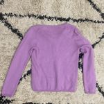 The Limited Purple Henley Sweater Photo 5