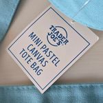 Trader's Joe blue Pastel Mini TOTE bag NEW Photo 3