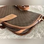 CELINE  Brown Macadam Crossbody Bag Handbag‎ Photo 6