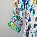 Johnny Was NWOT  Floral Long Sleeves Embroidered Button-Down Shirt Dress Size S Photo 4