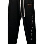 Women's Reflex 'California' California Republic Sweatpants Joggers Black Size L Size L Photo 0