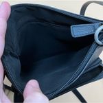 Fossil A Very Cool Vintage Peppled Leather Black  Crossbody Handbag Photo 4