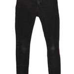 Abercrombie & Fitch Super Skinny Black Stretch Denim Mid Rise Jeans Size 4 Long Photo 0