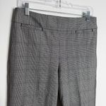 Talbots NWOT Chatham Slim Ankle Pant Glen Plaid Black White Side Zip Size 6 Photo 5