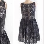 BB Dakota  Sabrina Lace Sequin Mini Dress in Black sz 4 NWT Photo 6