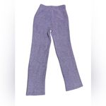 Alo Yoga •  Wool Cashmere New Class Wide Leg Pants Heathered winterberry blue XS Photo 2